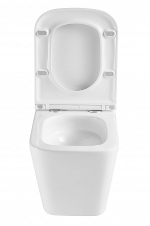 Подвесной унитаз безободковый Terminus Ватикан Монолит 490х340 белый Зеленогорск - фото 7