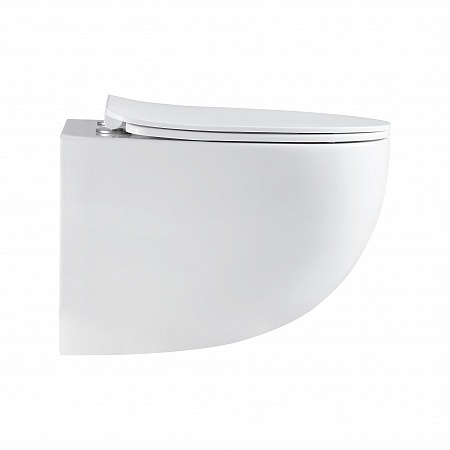 Подвесной унитаз безободковый Terminus Енисей Монолит 560х390 белый Зеленогорск - фото 4